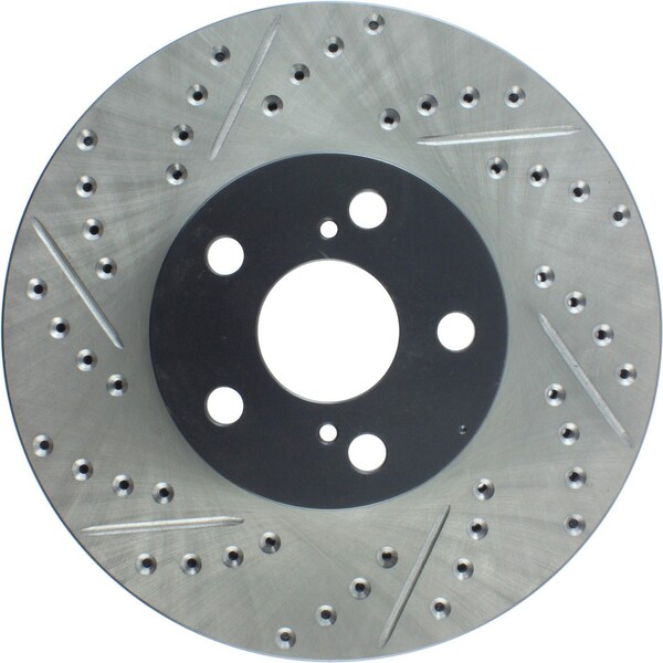 Centric Parts Sport Drilled/Slotted Brake Rotor, 127.44114R 127.44114R - main